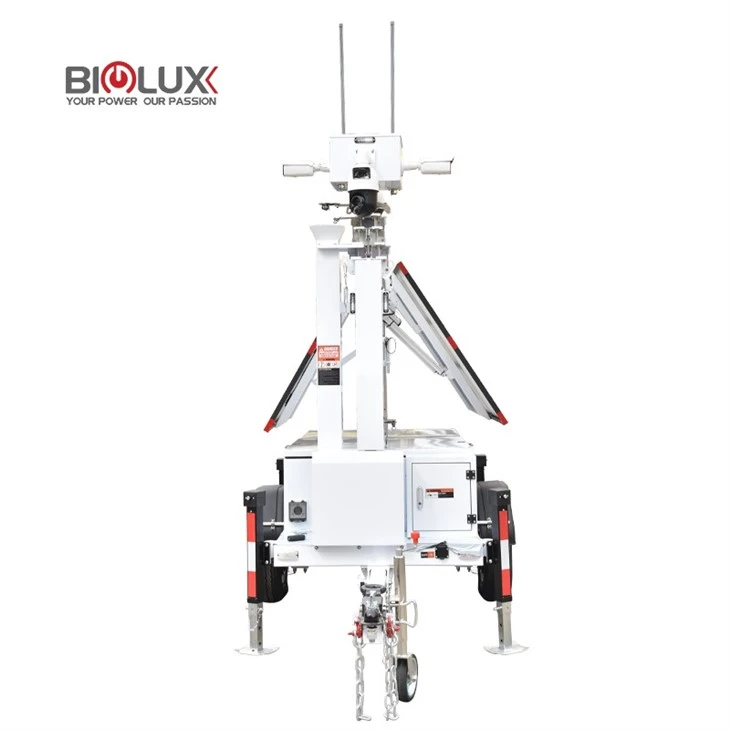 Mobile Surveillance Trailer For Rental