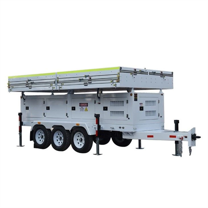 Mobile Solar Generator Military Grade