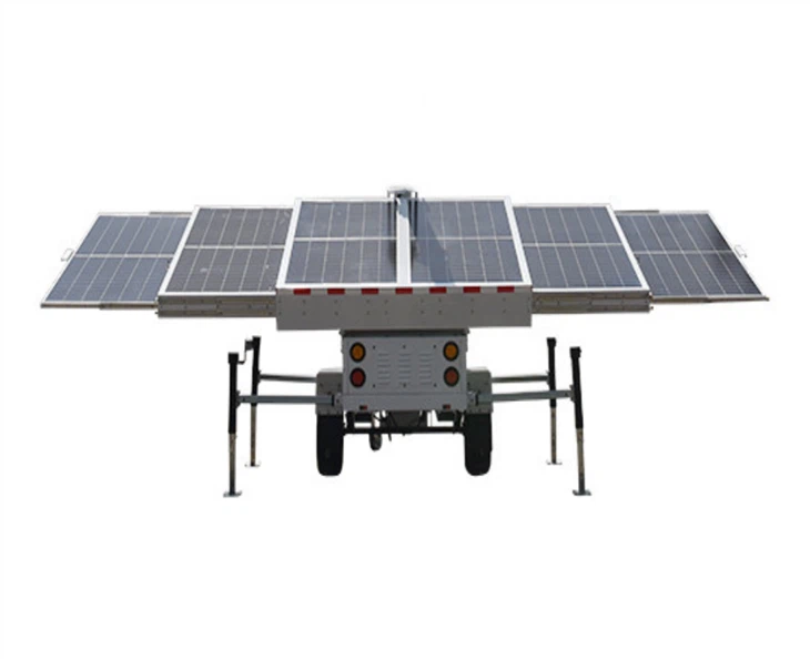 مولد طاقة شمسية متنقل بقدرة 5 كيلو وات