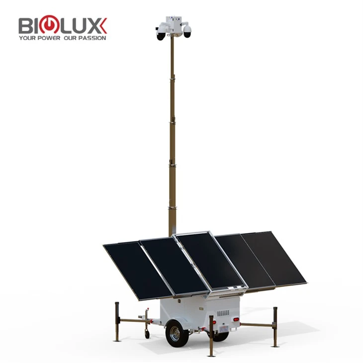 DC Solar Power Trailer For Disaster Recovery factory